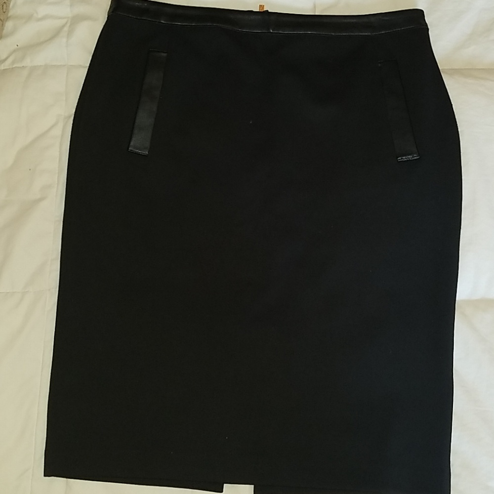 Calvin Klein Black Pencil Skirt